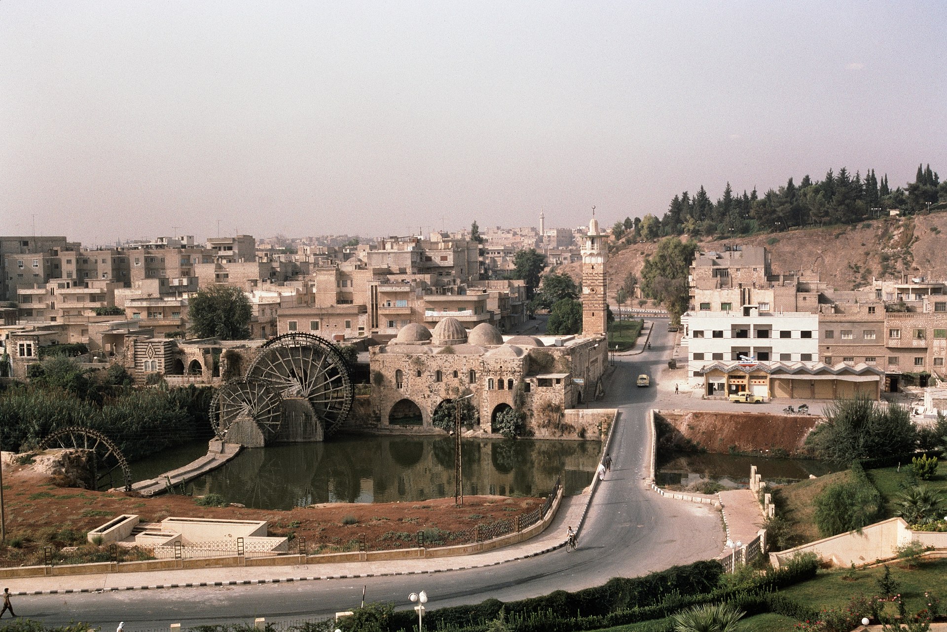 Norias on the Orontes, Hama